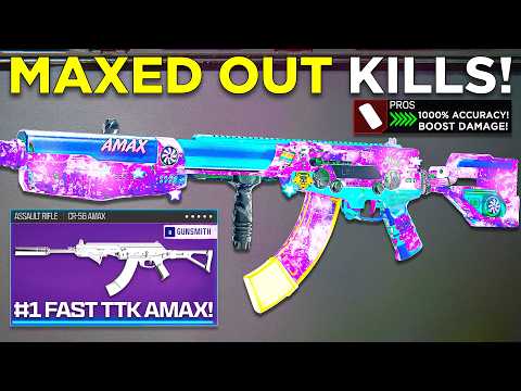 new AMAX is Seriously Unfair in BO6 Multiplayer! 💥 (Best CR56 Amax Class Meta Loadout Black Ops 6)
