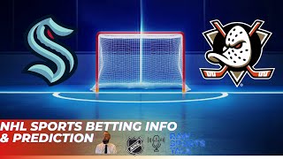 Seattle Kraken VS Anaheim Ducks Free NHL Betting info 1/23/26