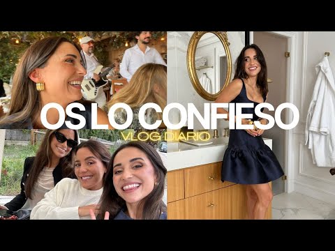 Os CONFIESO ALGO 🤫 + DÍA de SHOOTING 📸 + Me RETRASAN el VUELO✈️ | VLOG