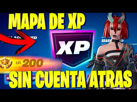 SIN CUENTA ATRAS MAPA DE XP EN FORTNITE - COMO SUBIR RAPIDO AL NIVEL 200 FORTNITE BUG XP