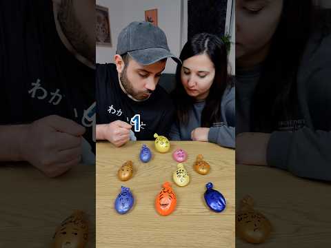 لعبة السمكة المنتفخة 🤣 #shorts