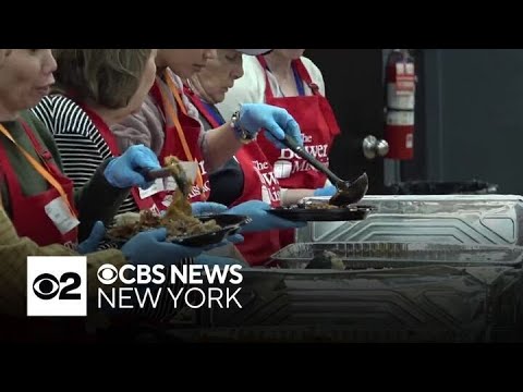 YouTube video thumbnail: Nonprofit the Bowery Mission Continues 150-Year Tradition of Providing Free Thanksgiving Meals