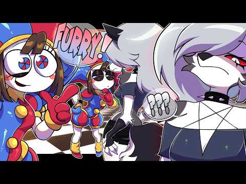 Pomni Meets Loona From Helluva Boss | Amazing Digital Circus Comic Dub (TADC)