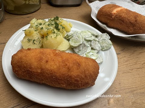 Kotlet de volaille -tradycyjny przepis #naobiad #kotlet #kurczak