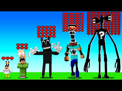 ¿Qué Monstruo DWELLER Tiene MAS VIDA? 😱 MINECRAFT