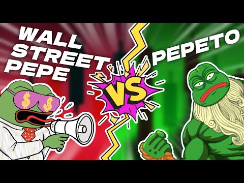 FROG WARS 2025🐸 Wall Street Pepe $WEPE vs PEPETO | WHICH ONE WILL MOON FIRST!