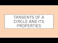 Tangent Lines and Circle Theorems