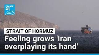 YouTube video thumbnail:  UK Looks to Build Naval Coalition to Secure Shipping in Strait of Hormuz