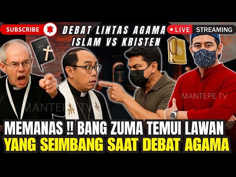MEMANAS ‼️ BANG ZUMA TEMUI LAWAN YANG SEIMBANG SAAT DEBAT AGAMA
