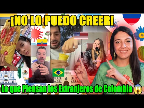 Reacciono a lo que DICEN los Extranjeros sobre Colombia 🌎🇨🇴