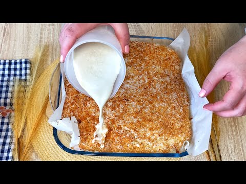 TORTA al COCCO MORBIDISSIMA 🌴 Soffice, Umida e Facilissima da Fare! RICETTE FACILI E VELOCI