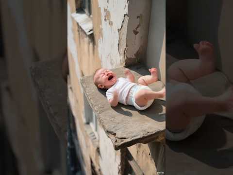 Baby Fell Down from the Window 😱 | Shocking Incident #shorts #animation #aishorts #aistory