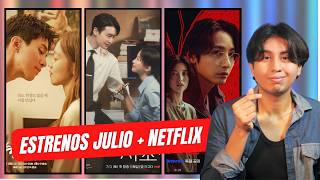 ESTRENOS KDRAMAS JULIO | ESTRENOS NETFLIX | RETIROS | 2025
