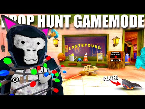 Gorilla Tags NEW PROP HUNT Map Update