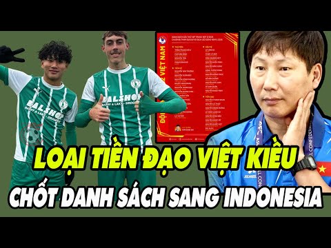 Hôm Nay HLV Kim Sang Sik Loại Tiền Đạo Việt Kiều Khỏi Danh Sách U23 Việt Nam Sang Indonesia