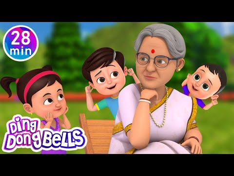 Dadi Amma Dadi Amma Maan Jao + 9 More Rhymes in Hindi | Nursery Rhymes | Ding Dong Bells