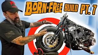 BIG TIRES on a Harley-Davidson (Born Free Pt. 7)