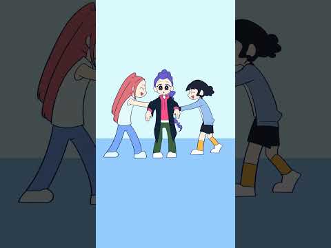 Your friend knows you two crush each other - Kpop Demon Hunters #animation #cartoon #comics #shorts