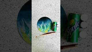 Wow Art 😱🔔 #trending #subscribe #leaves #art #treeart #sprite #drawing #sky #achacho #india #shorts