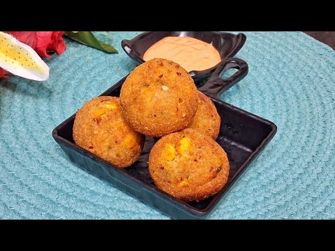 Cheese Ball Recipe। Crispy Corn Cheese Balls Recipe। Party Snack। Cafe Style Cheese Ball Recipe