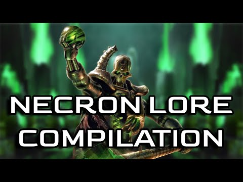 Necron Lore COMPILATION! - 40+ #shorts
