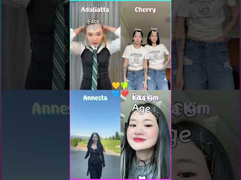 Moulaga x Adaliatta x Cherry Keem x Annesta Kim x Kika Kim #shorts #dance