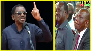 ORENGO IS BACK - Listen what he Boldly told Ruto in front of Raila at Phoebe Asiyo Burial in Homabay