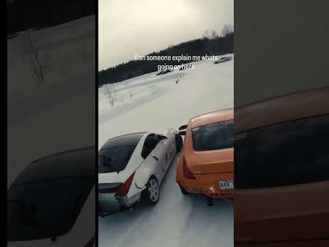 Boys will be boys even when drifting on ice