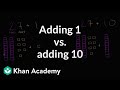 Exploring the Difference Between Adding 1 and 10