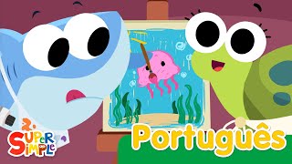 Continue Nadando | Canções Infantis | Super Simple Português