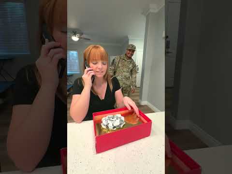 Heartwarming military reunion closes with a marriage proposal!