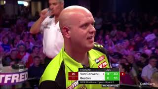 Michael van Gerwen v Steve Beaton World Matchplay Darts 2019