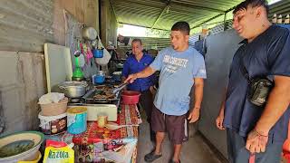 bamos aver que nos preparo simon para comer