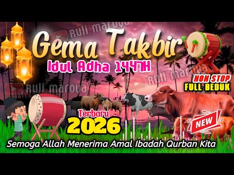Takbiran Idul Adha 2026 Terbaik Paling Merdu - Gema Takbir Idul Adha 1447H Bikin Merinding