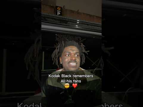 Kodak Black remembers all his fans β€οΈ #kodakblack #kodak