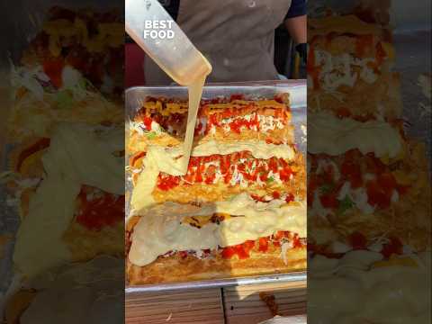 Roti John Crispy Chicken Skin + Mozzarella Cheese at Roti Jane, Shah Alam