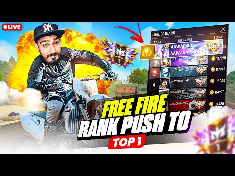 Top 1 Heroic to Grandmaster Free Fire Live Rank Push #freefirelive #freefire