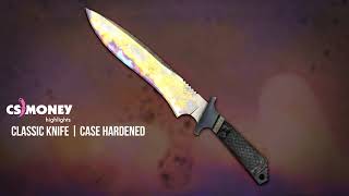 Classic Knife Case Hardened Gameplay