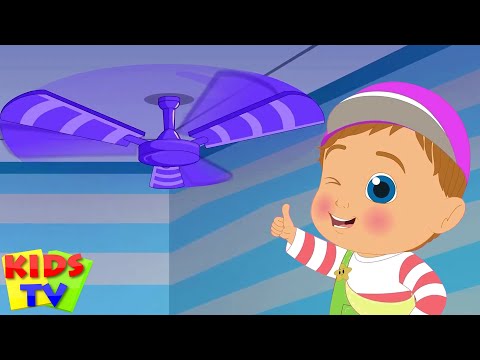 Upar Pankha Chalta Hai, ऊपर पंखा चलता है, Main Tota Main Tota + Kids Nursery Rhymes by Junior Squad