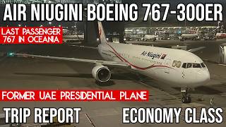 [TRIP REPORT] Air Niugini Boeing 767-300ER (ECONOMY) Hong Kong (HKG) - Port Moresby (POM)
