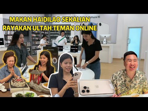 HARI PERTAMA DI INDONESIA BELI HP BERSAMA SUAMI LANJUT KULINERAN BERSAMA TEMAN ONLINE
