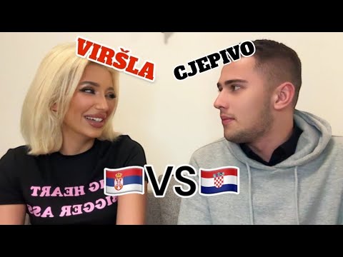 SRPSKE VS HRVATSKE REČI 🇷🇸🇭🇷