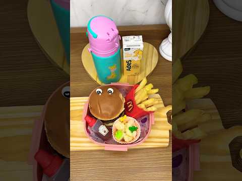 Lancheira Escolar com tema McDonald’s 🍔🍟 #lunchbox #receita #lancheiraescolar #lancheira