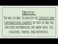 Reading Comprehension and Text Analysis