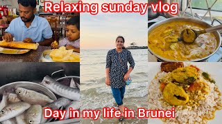 Peaceful Sunday vlog with fish meals 😍😍day in my life in Brunei country