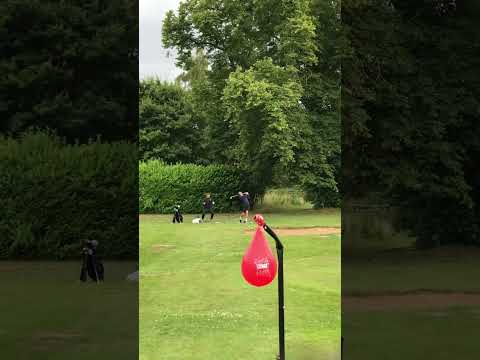 No object is safe… #golf