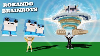 ROBANDO BRAINROTS MITICOS PERO SALE MAL - ROBLOX