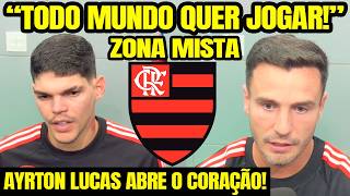 "TODO MUNDO QUER JOGAR!" SAÚL FALA SOBRE POUCAS CHANCES NO FLAMENGO! AYRTON LUCAS ABRE O CORAÇÃO! E+
