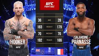 DAN HOOKER vs SALAHDINE PARNASSE FULL FIGHT