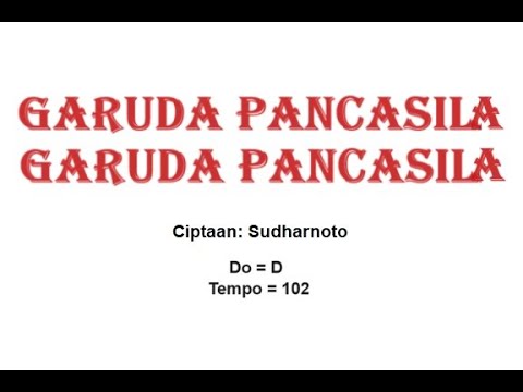 GARUDA PANCASILA   Cipt. Sudharnoto
